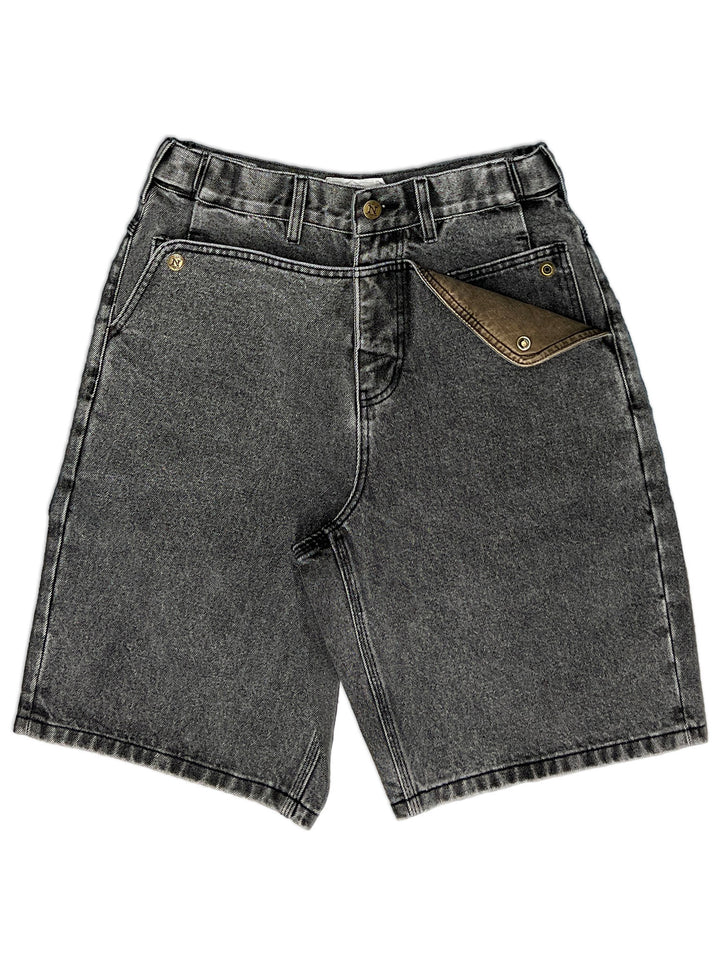 Mule Ear Denim Shorts