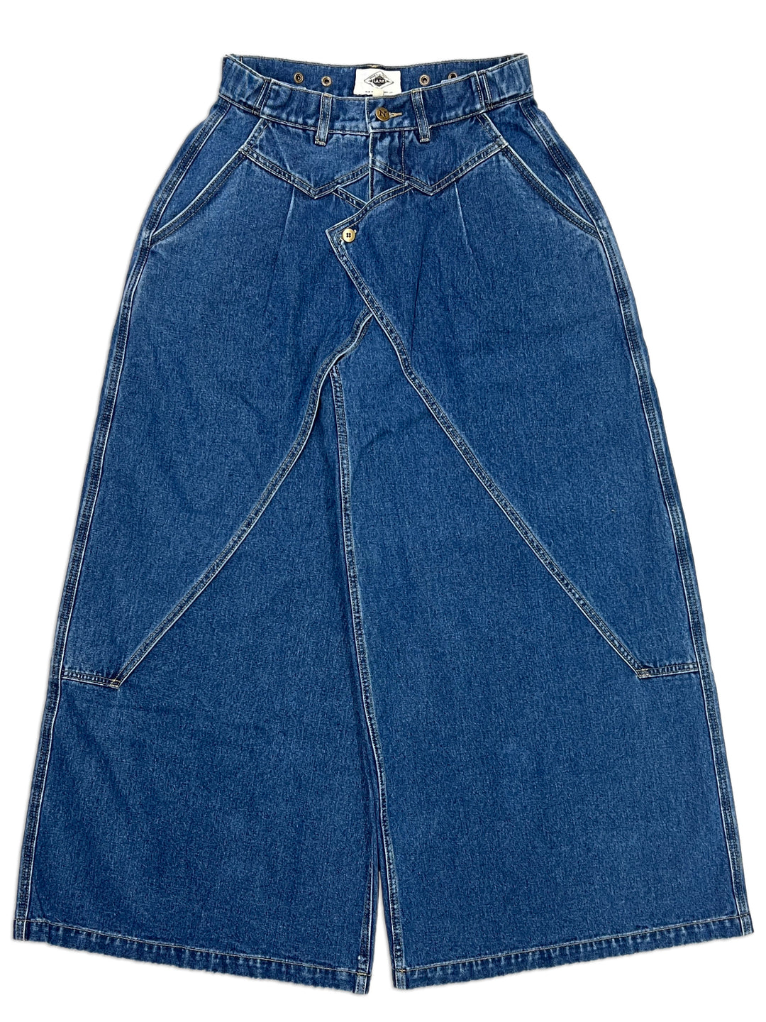 Culotte Denim Pants