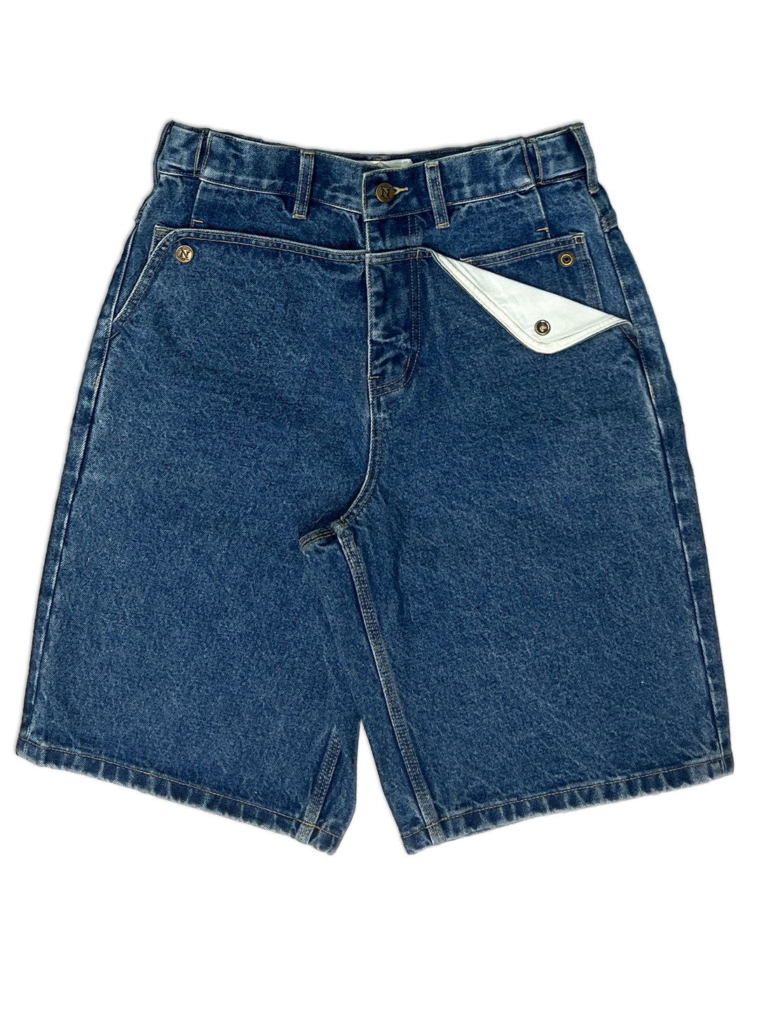 Mule Ear Denim Shorts