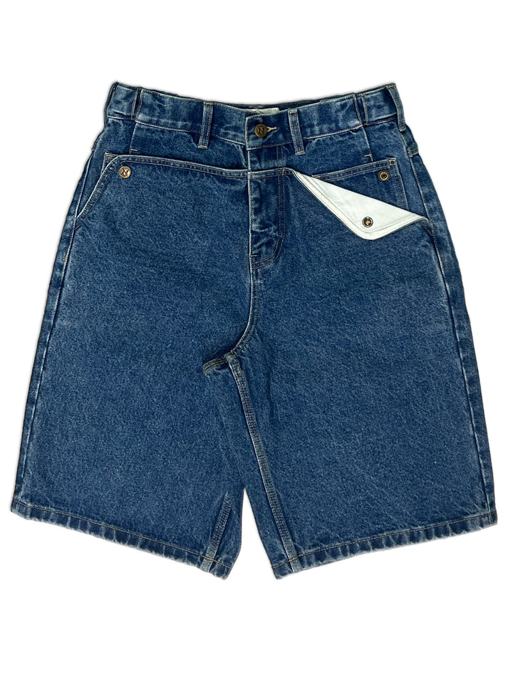 Mule Ear Denim Shorts