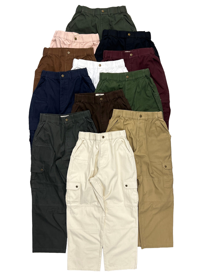 Straight Uniform Cargo Pants
