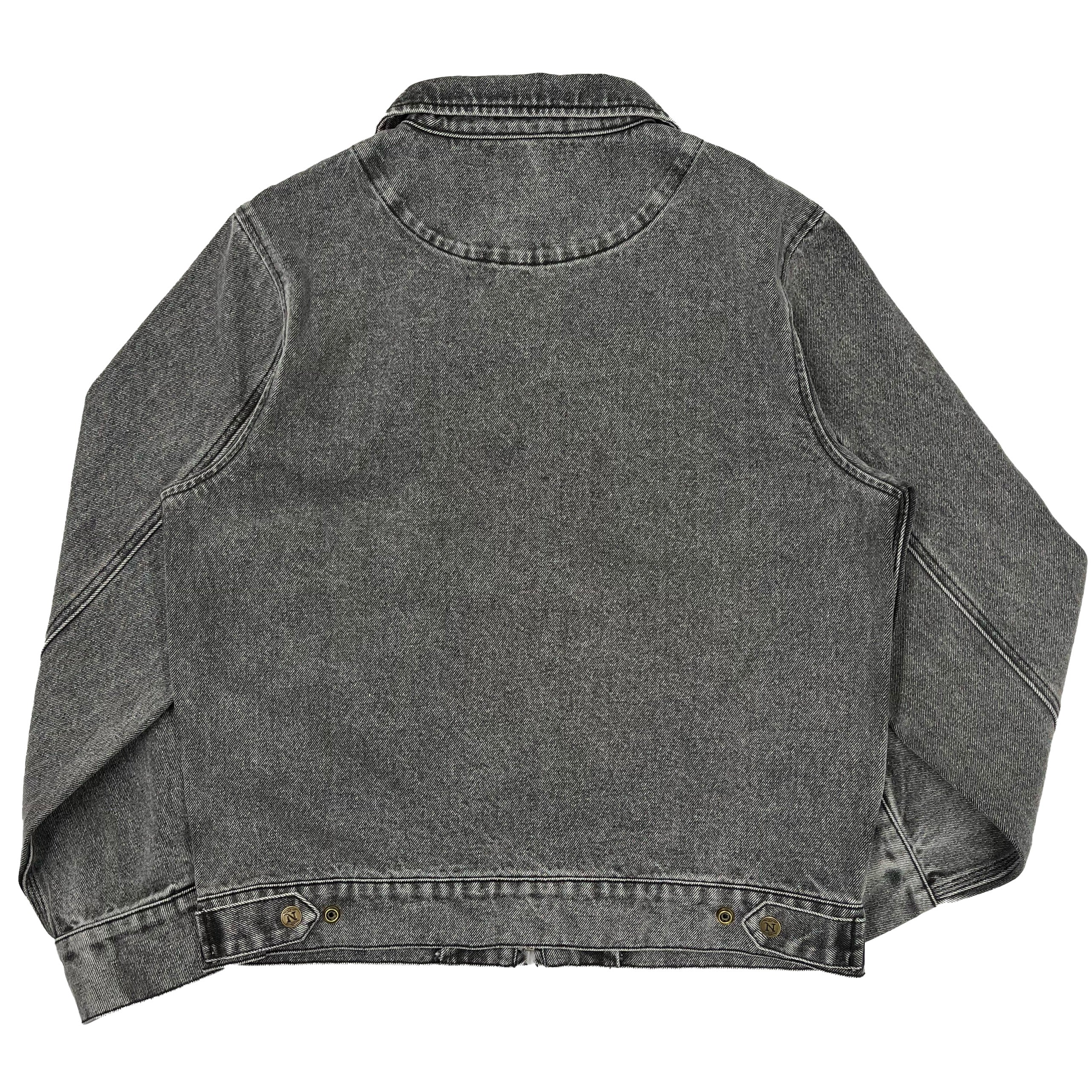 14 oz Black Mule Ear Denim Jacket