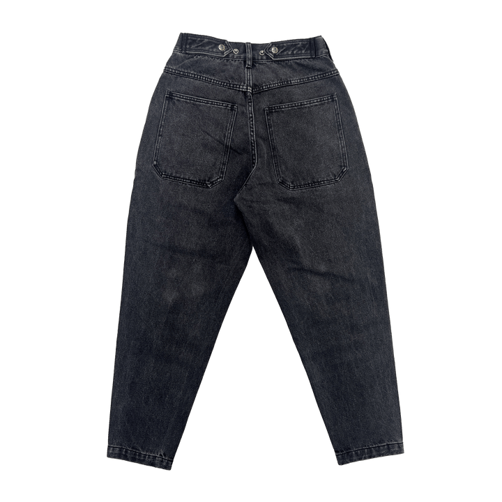 Tapered Mule Ear Denim Pants