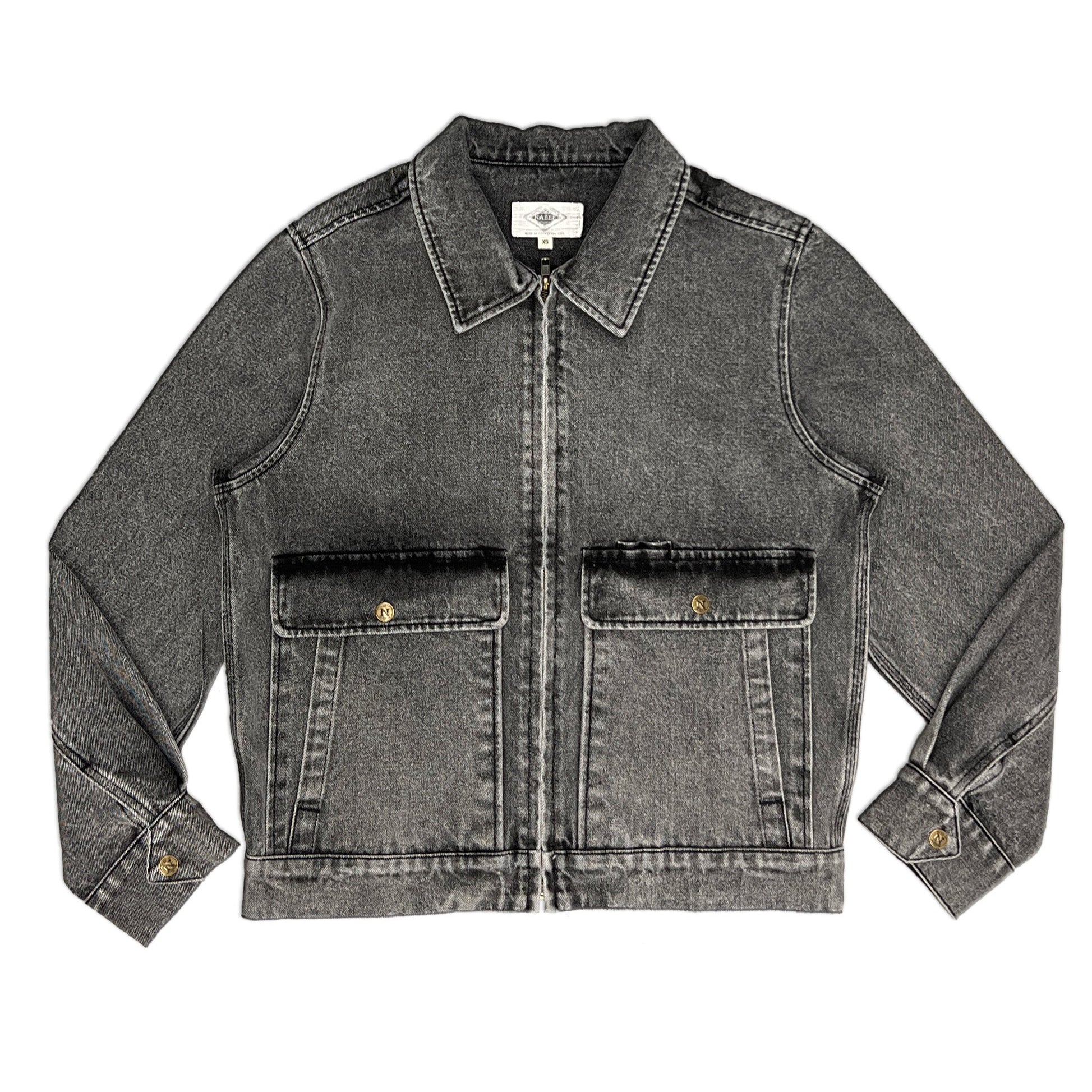Black Standard Issue Denim Jacket-1