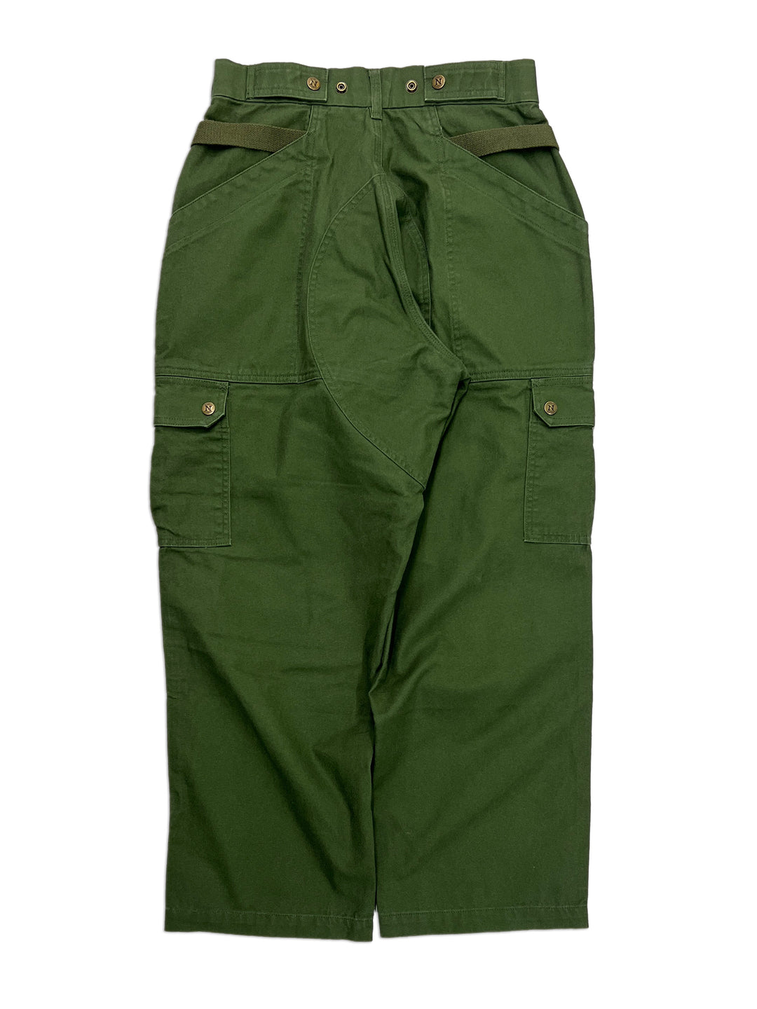 Straight Uniform Cargo Pants