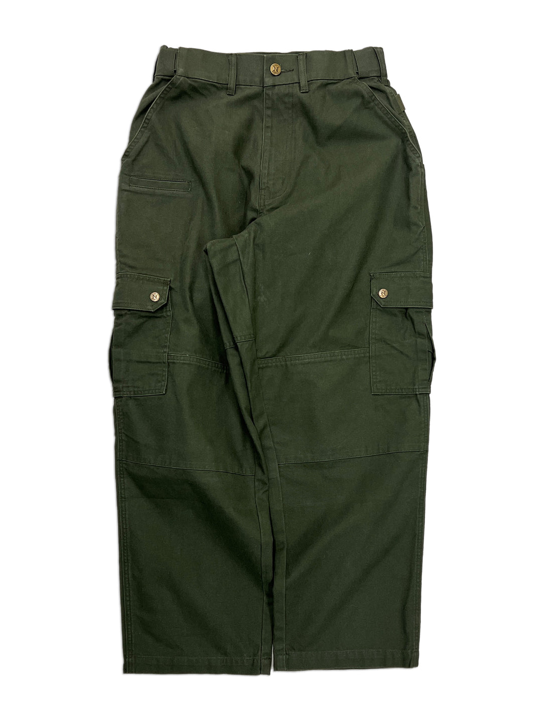 Straight Uniform Cargo Pants