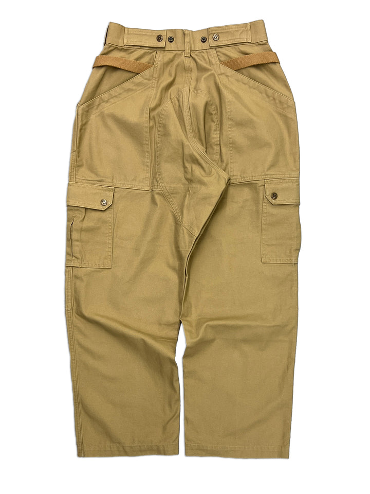 Straight Uniform Cargo Pants
