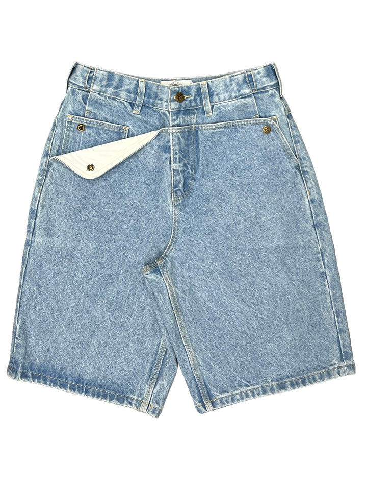 Mule Ear Denim Shorts