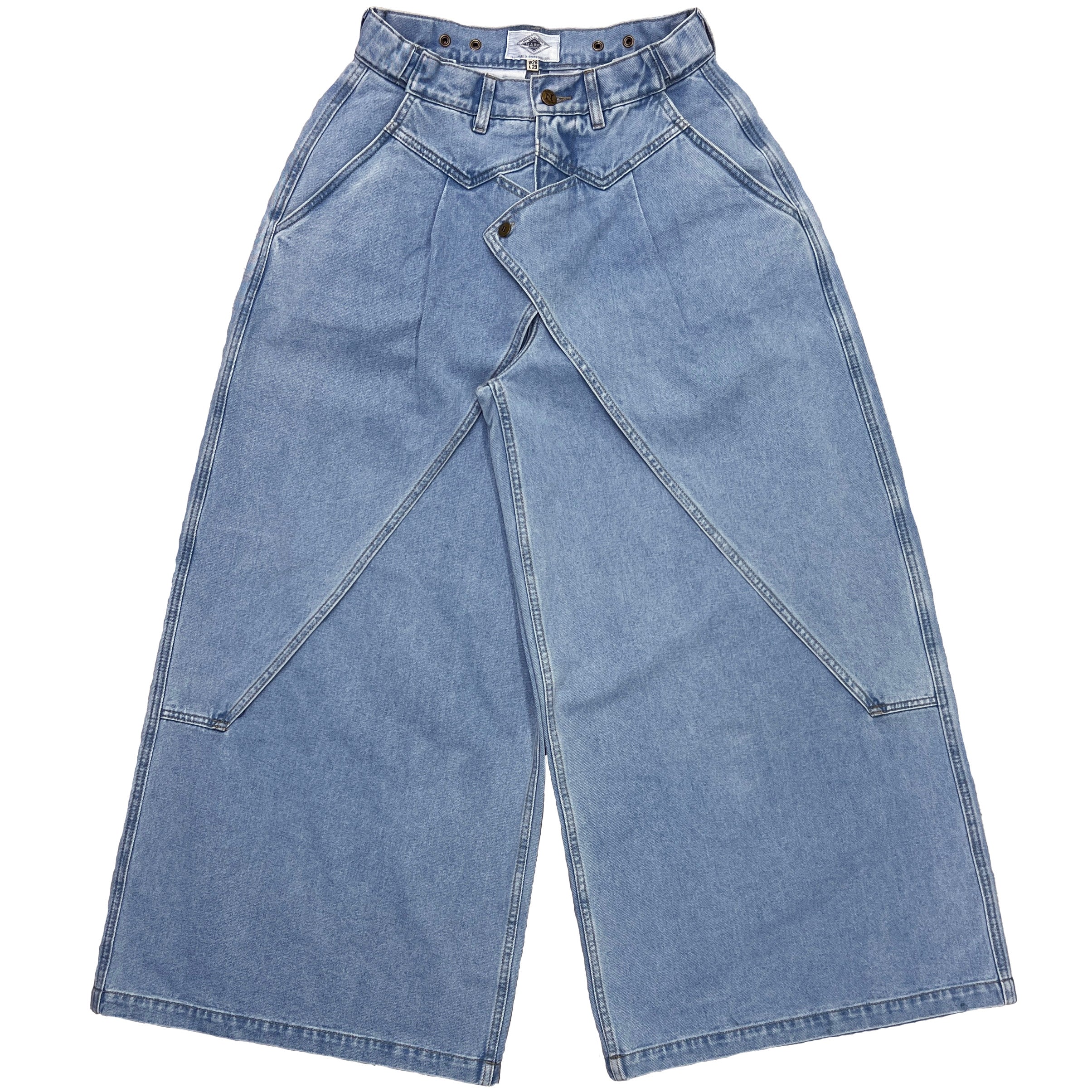 Unreleased Sample - W28 x L29 - 15” Rise - 48” Hip - 32” Thigh- Culotte