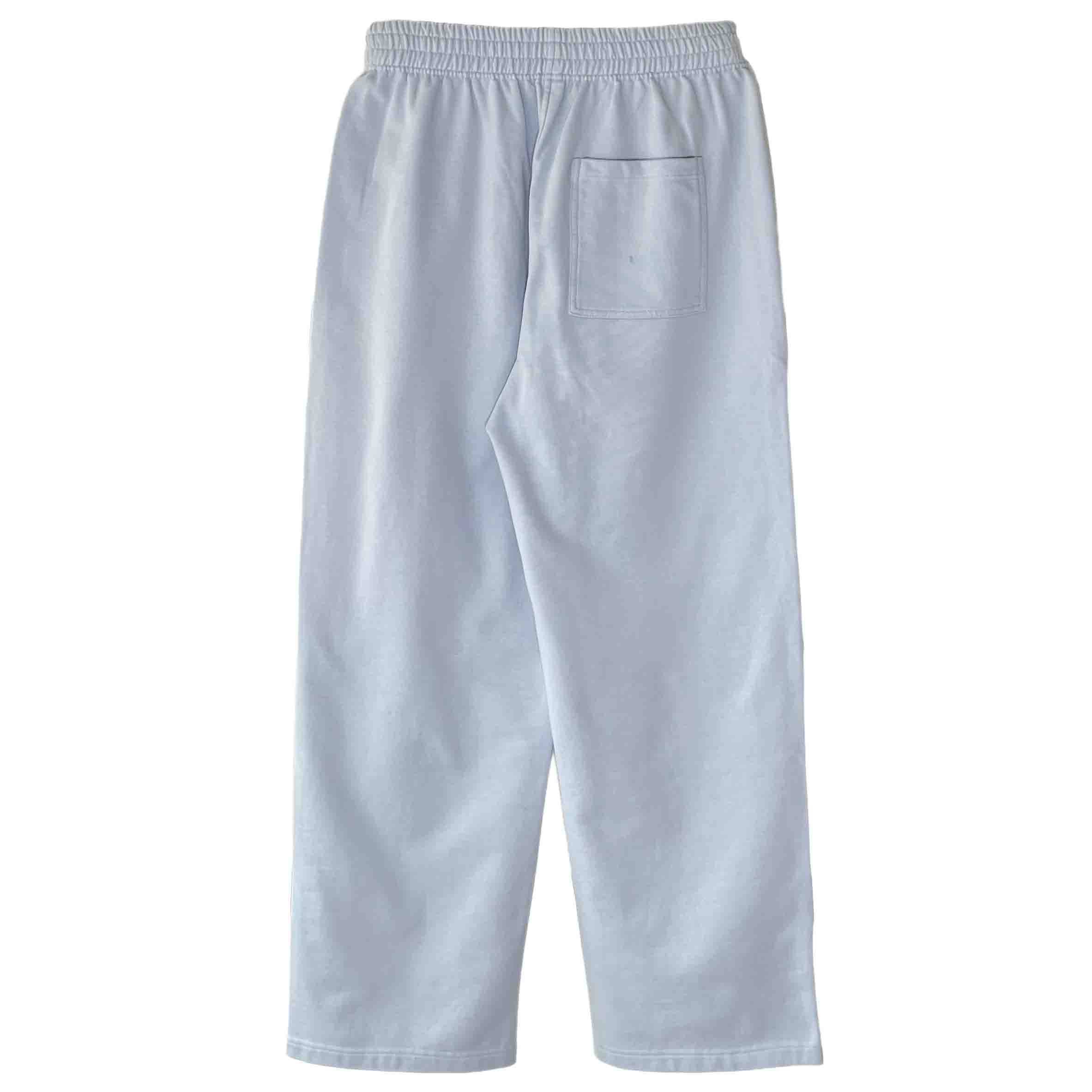 Light Blue Straight Sweat Pants