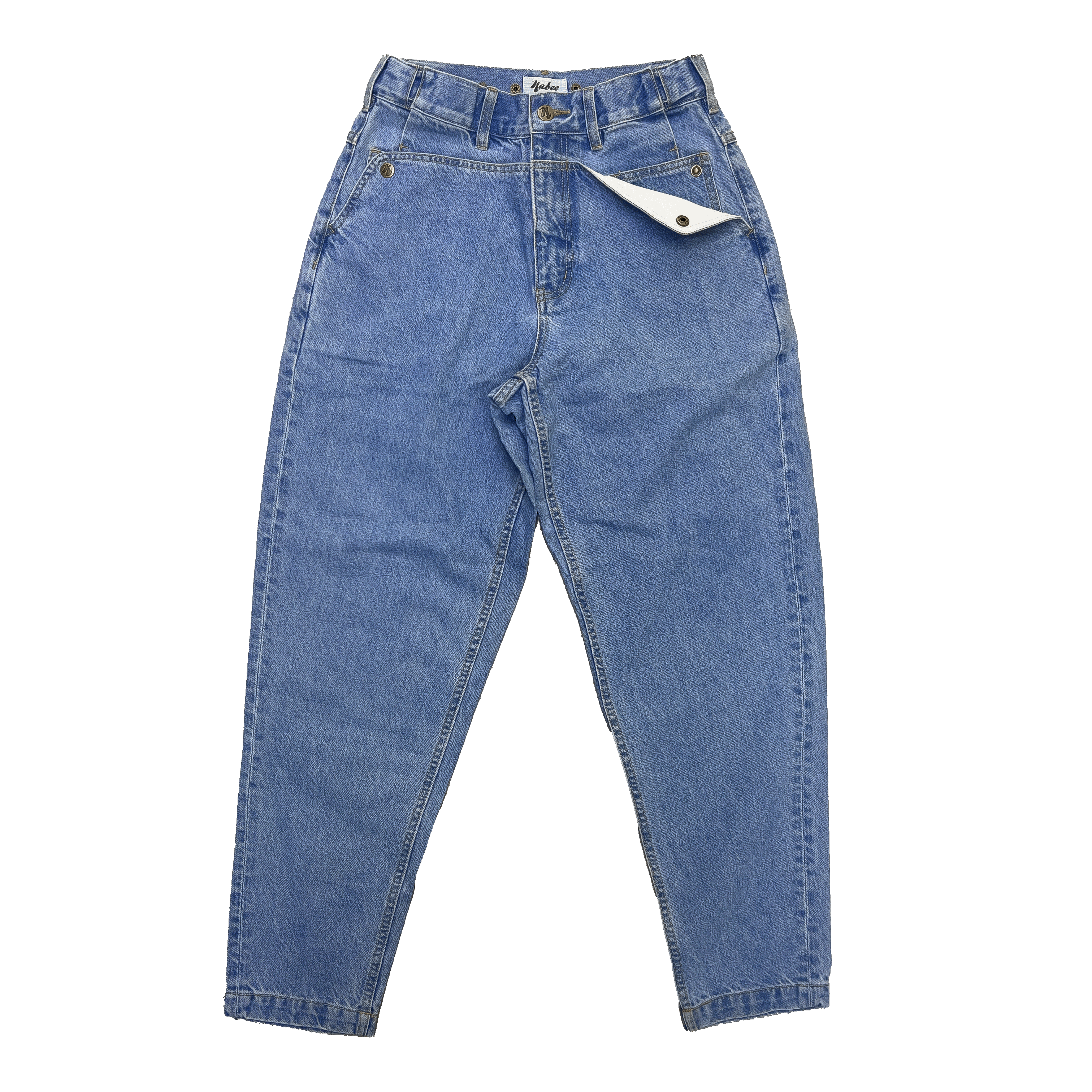 12 oz Light Blue Tapered Mule Ear Denim Pants (old style)