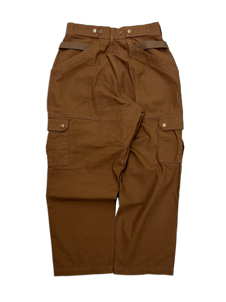 Straight Uniform Cargo Pants