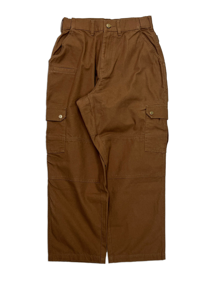 Straight Uniform Cargo Pants