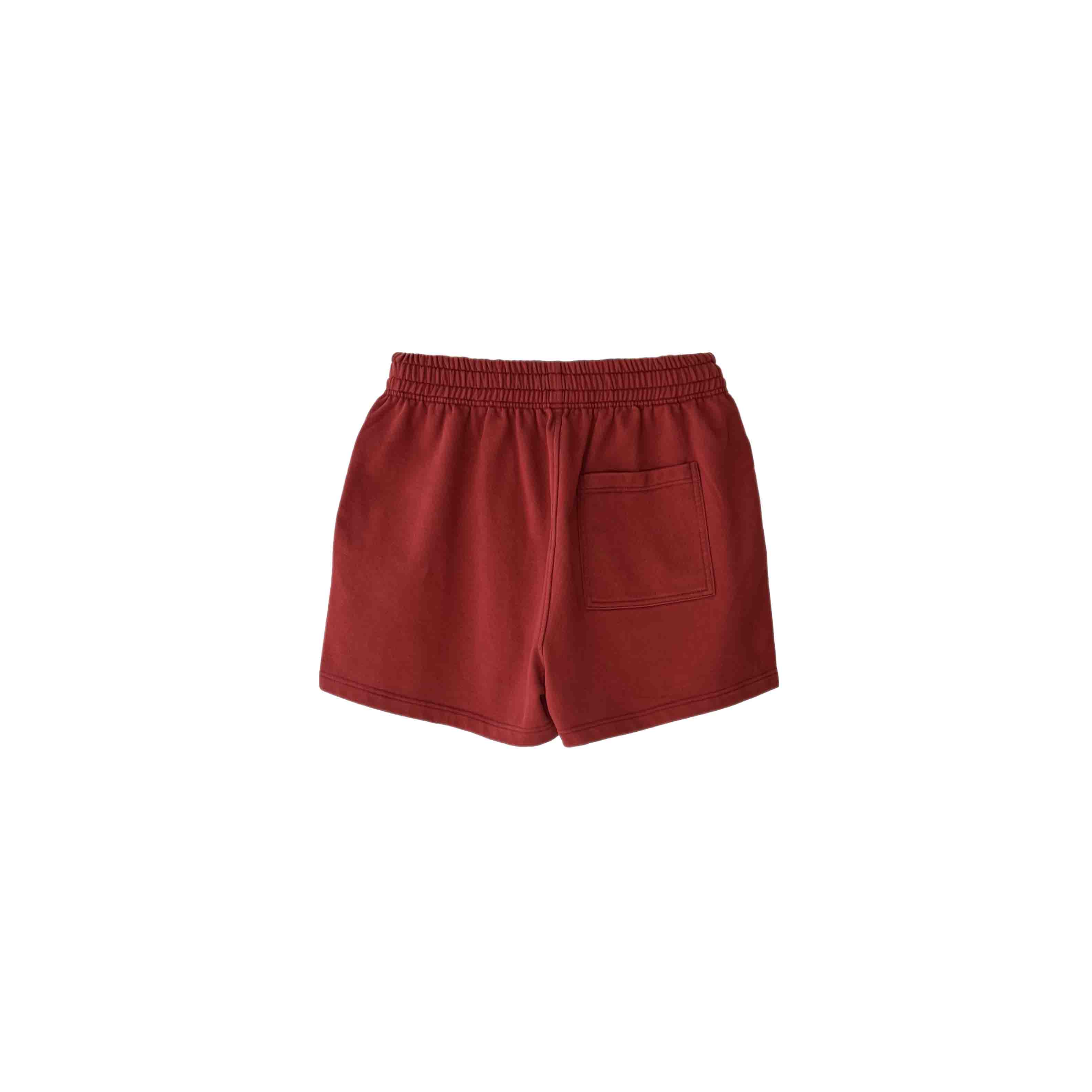 Maroon Sweat Shorts