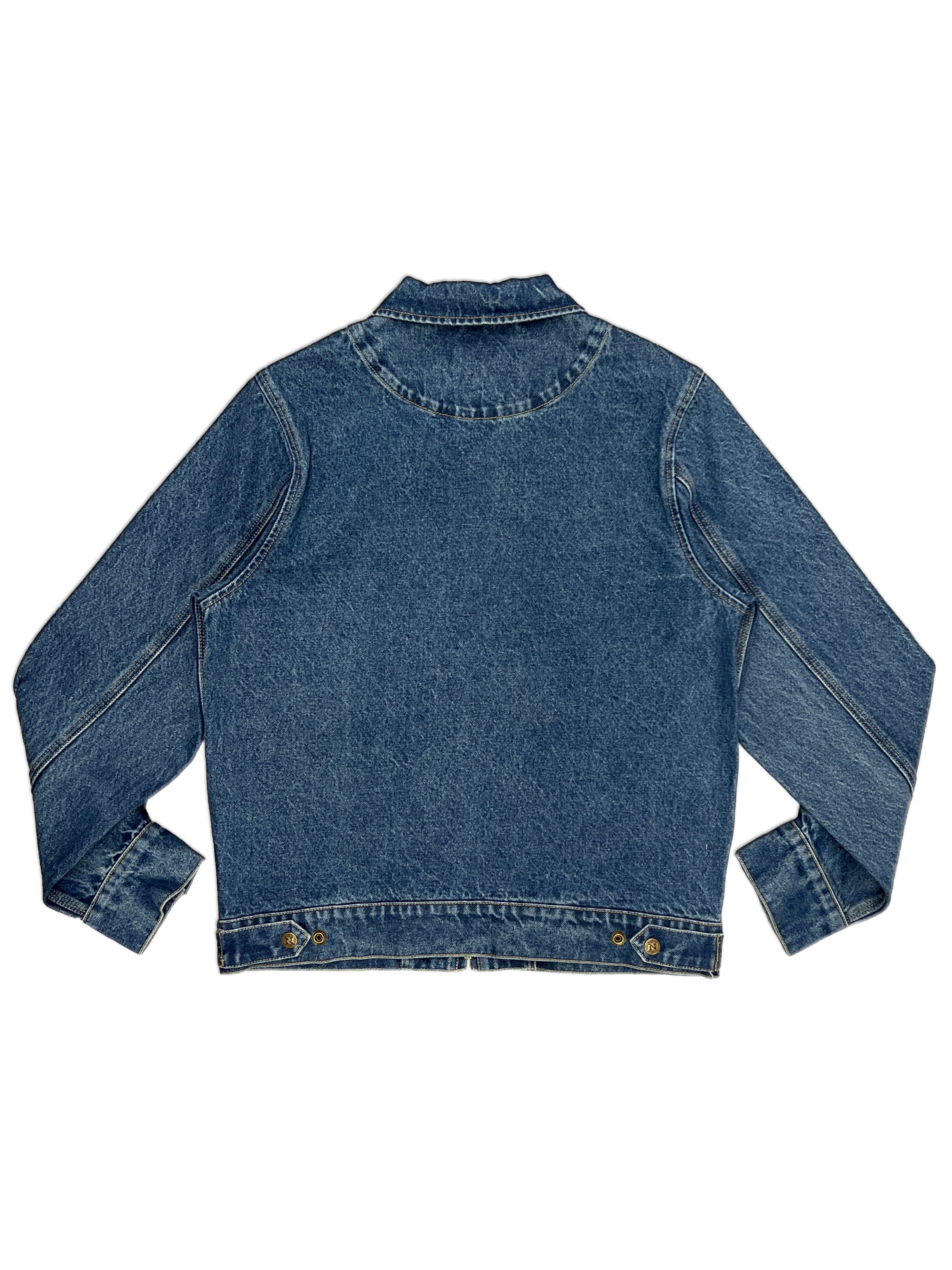 12 oz Navy Standard Issue Denim Jacket