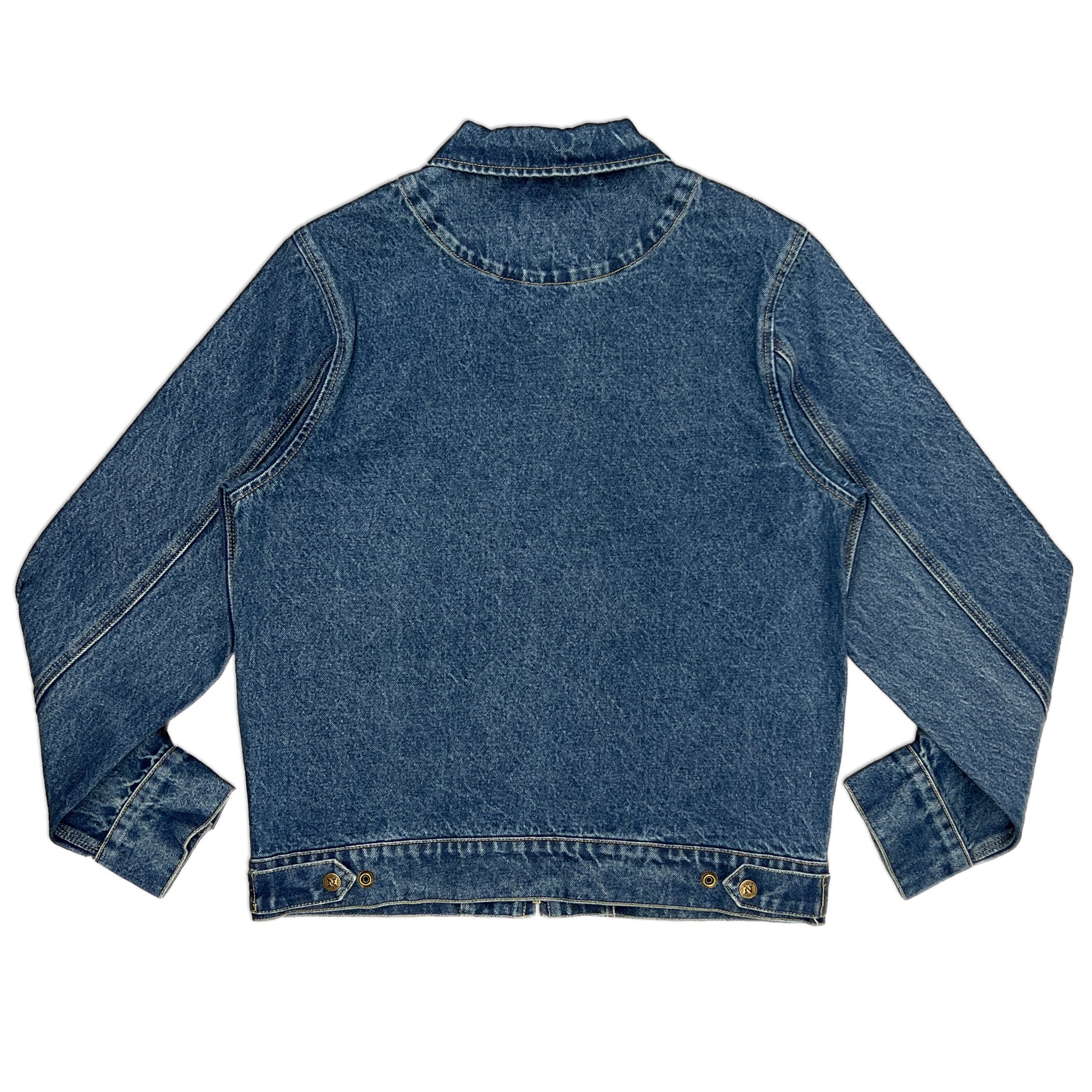 Navy Standard Issue Denim Jacket-2