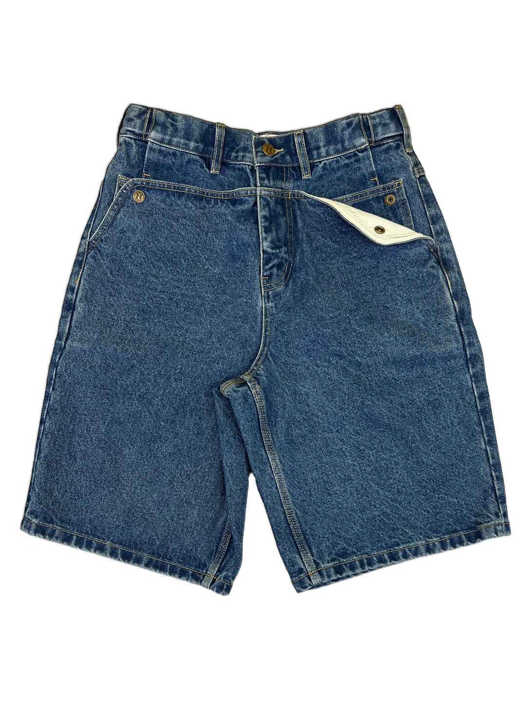 Mule Ear Denim Shorts