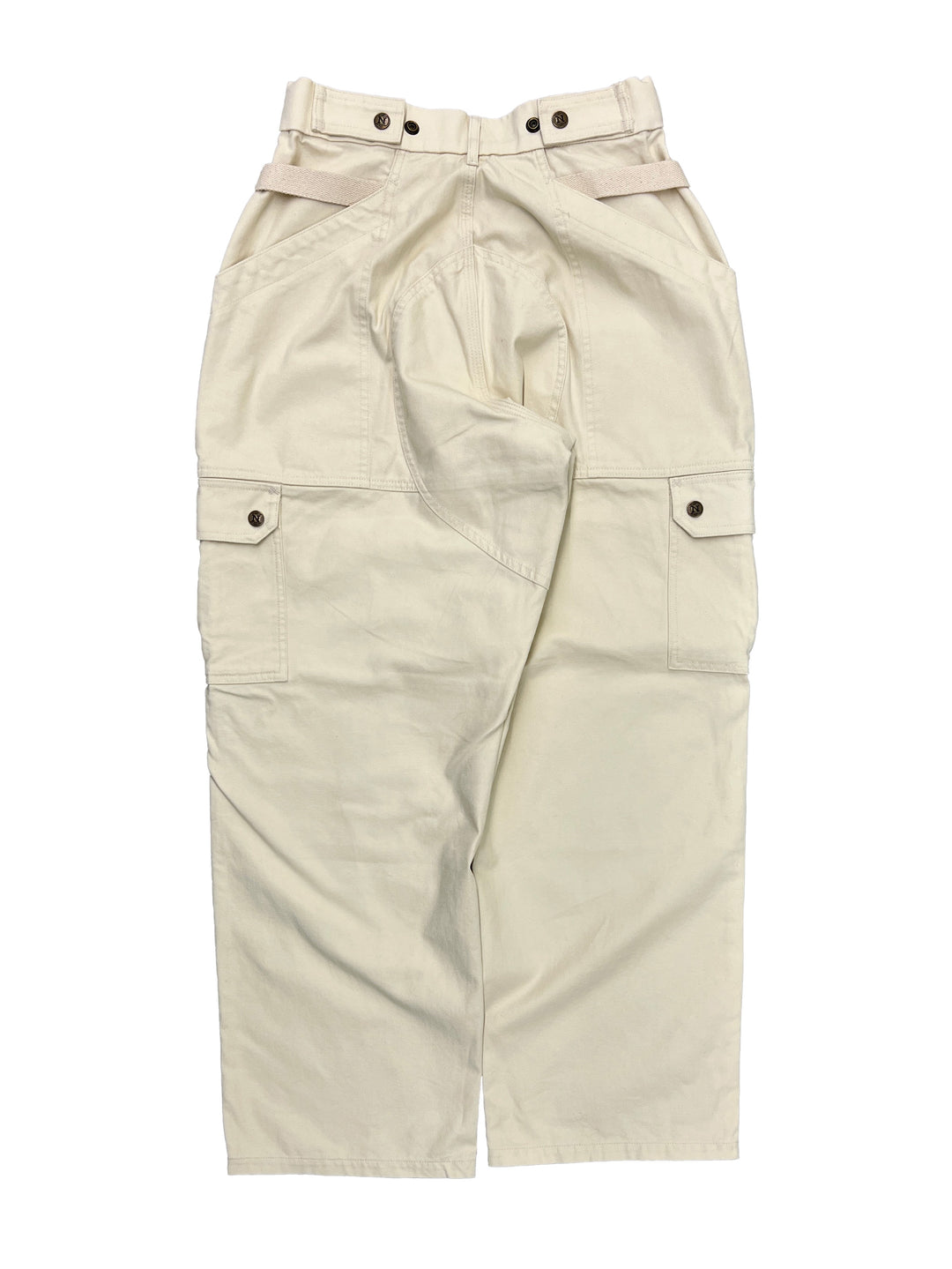 Straight Uniform Cargo Pants