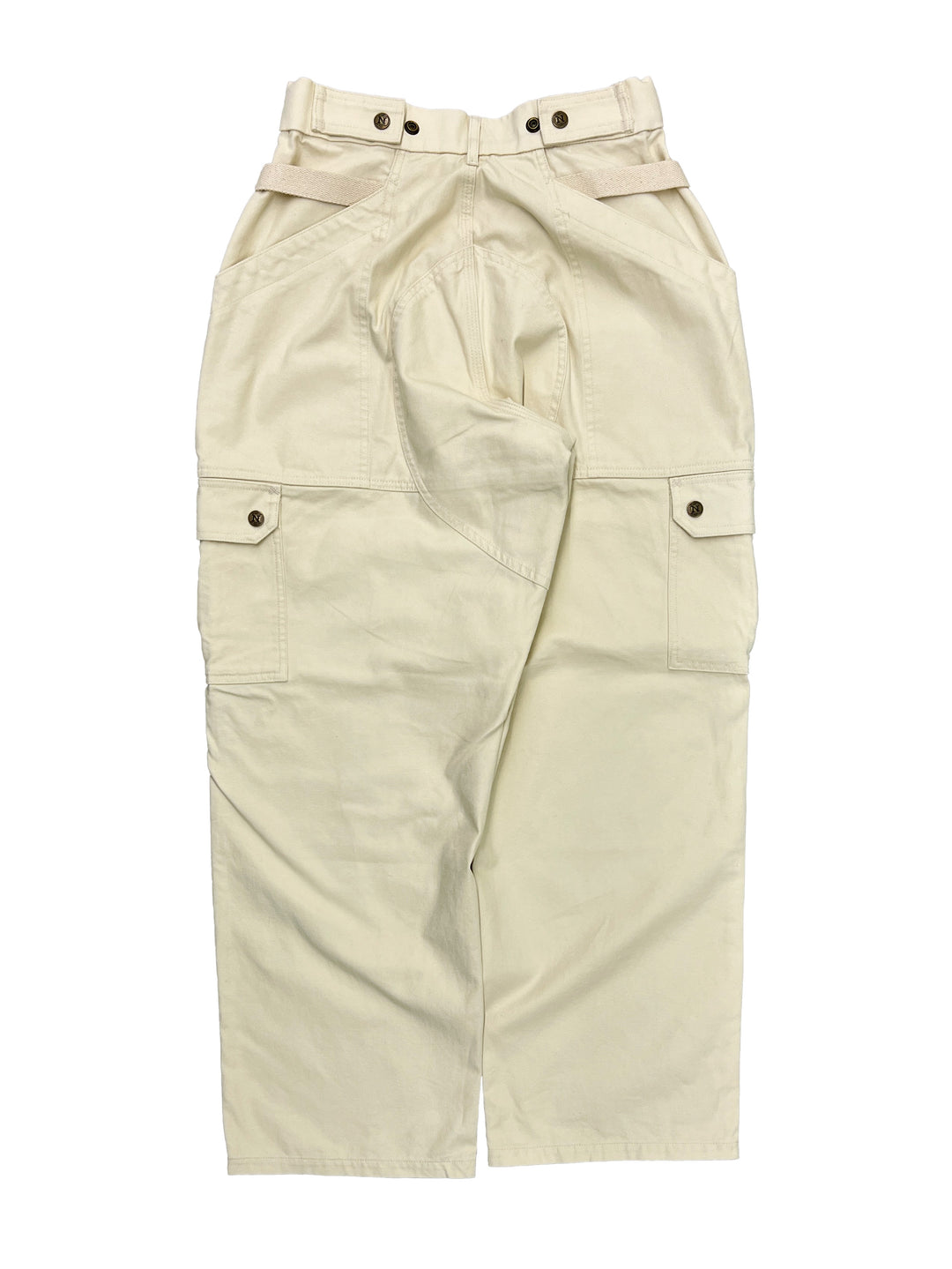 Straight Uniform Cargo Pants