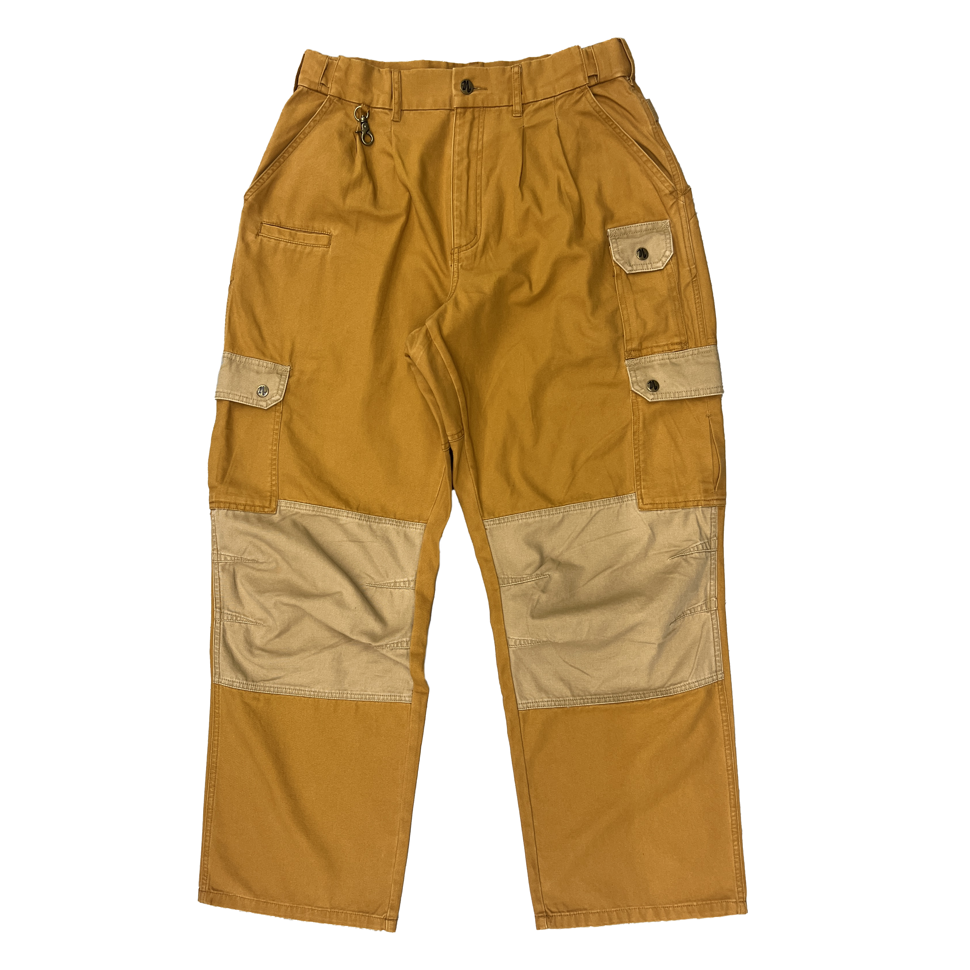 Burnt Orange/Sand 2-Tone Straight Uniform Cargo Pants (old style)