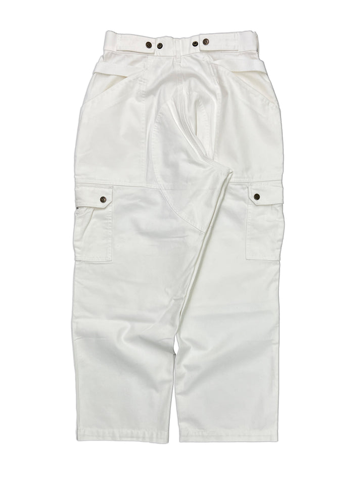 Straight Uniform Cargo Pants