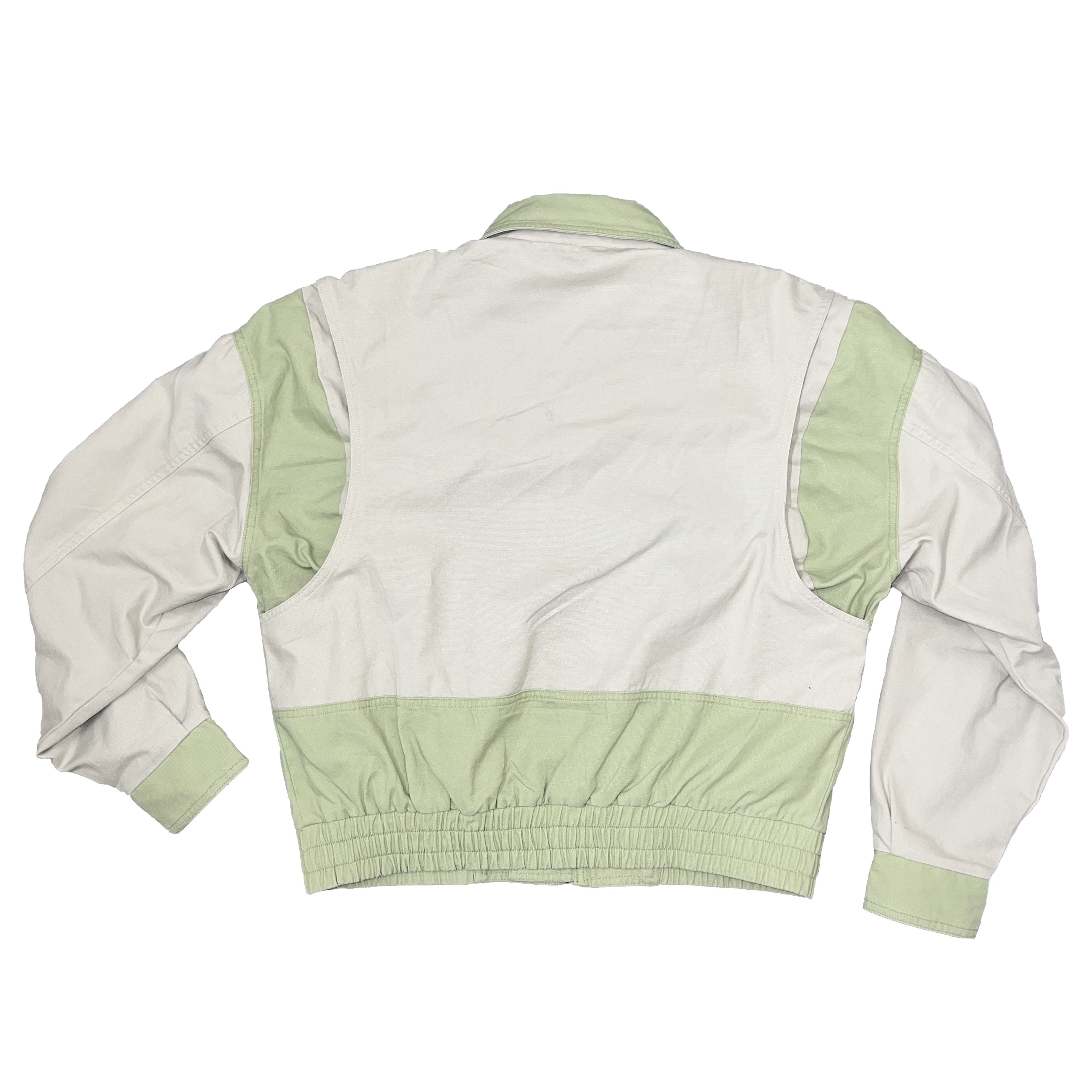 Sage Green/Off White 2-Tone Uniform Cargo Jacket (old style)