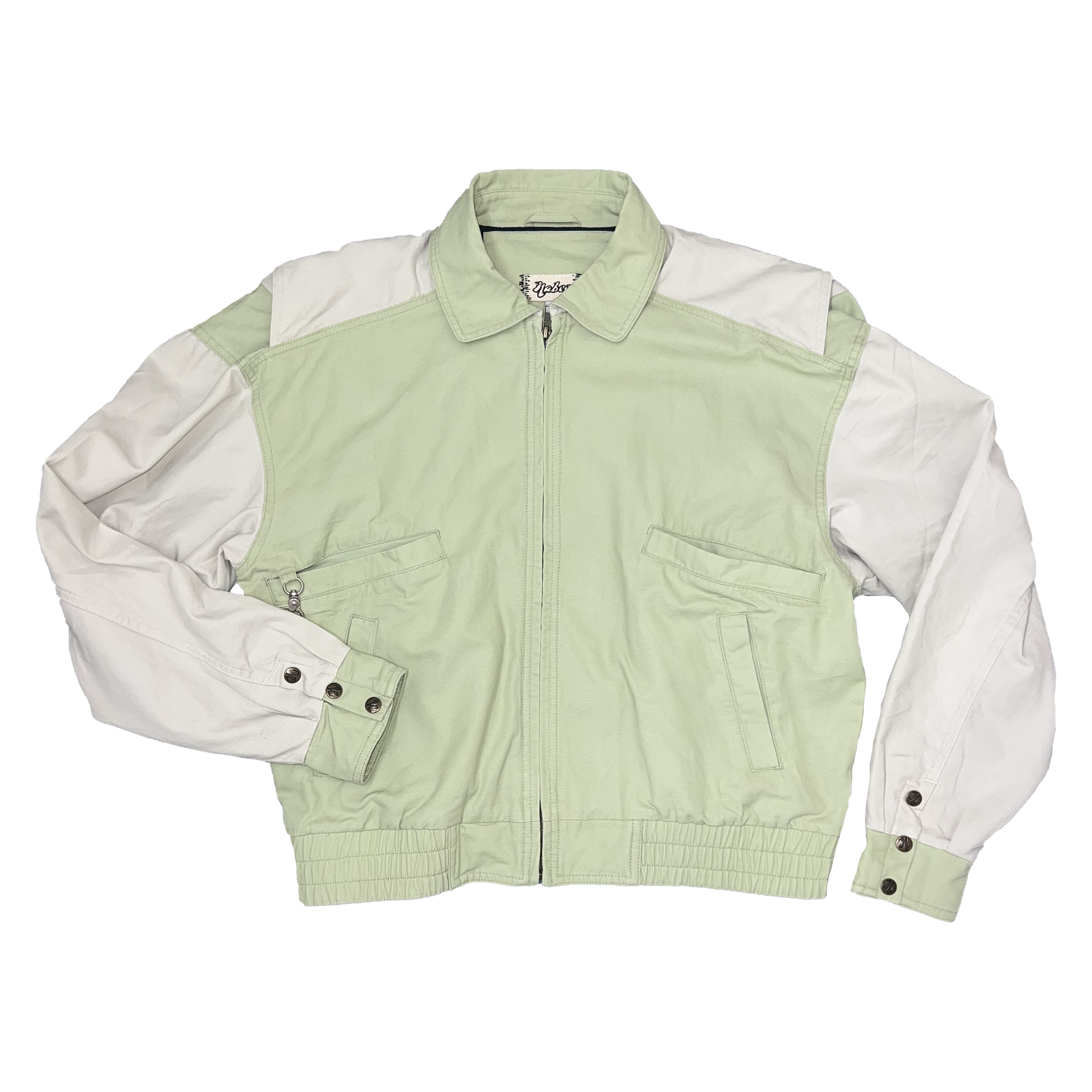 Sage Green/Off White 2-Tone Uniform Cargo Jacket (old style)