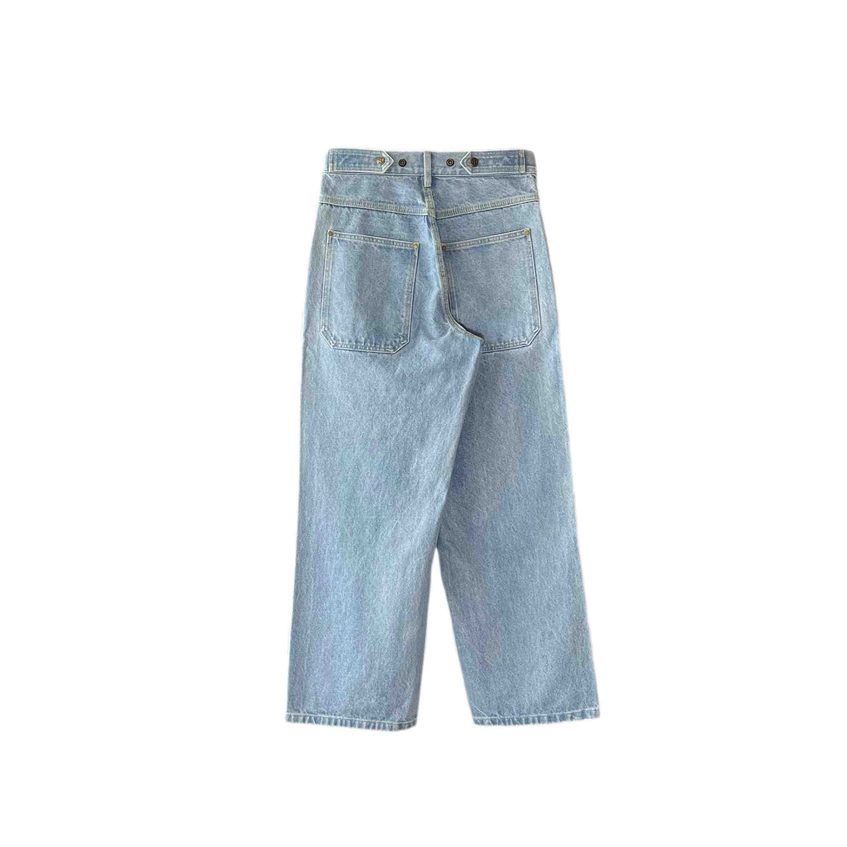 Waist: 29" x Inseam: 29" Light Blue Straight Standard Issue Denim Pants