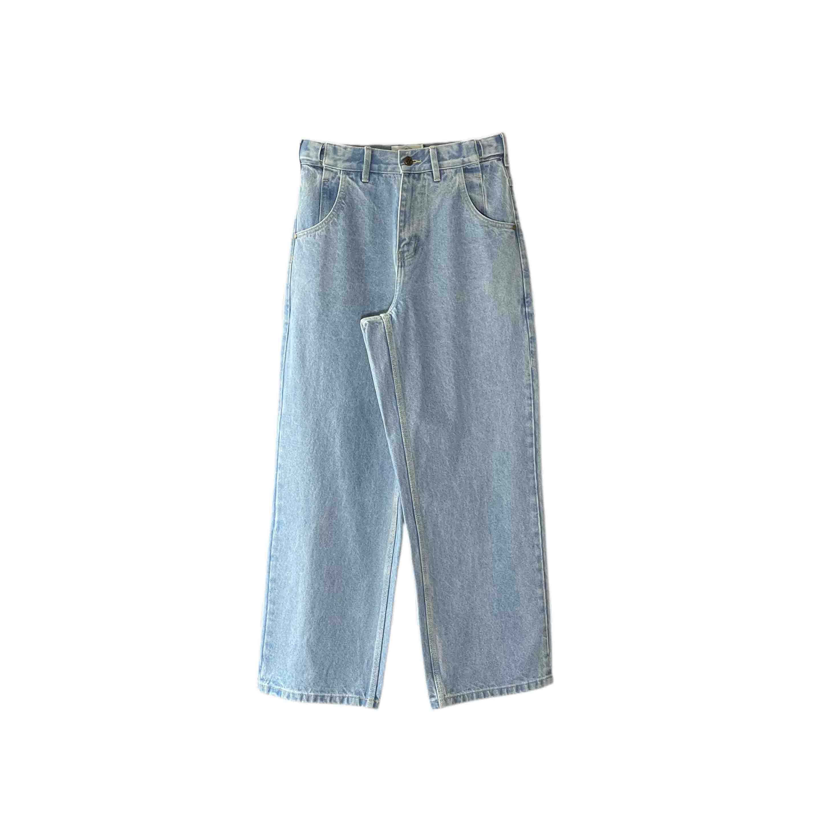 Waist: 29" x Inseam: 29" Light Blue Straight Standard Issue Denim Pants