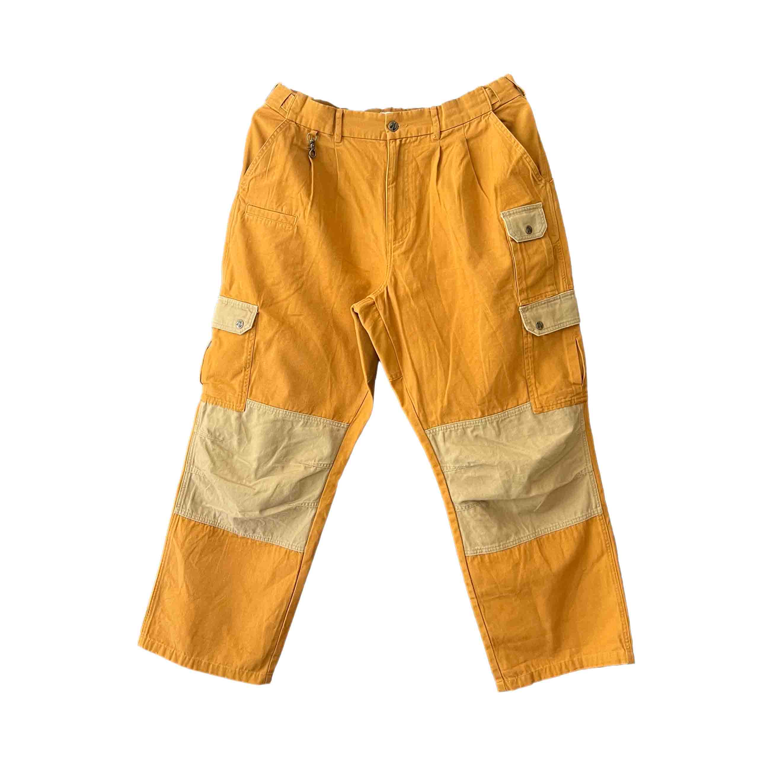 Waist: 35" x Inseam: 30" High Rise Burnt Orange Straight Uniform Cargo Pants
