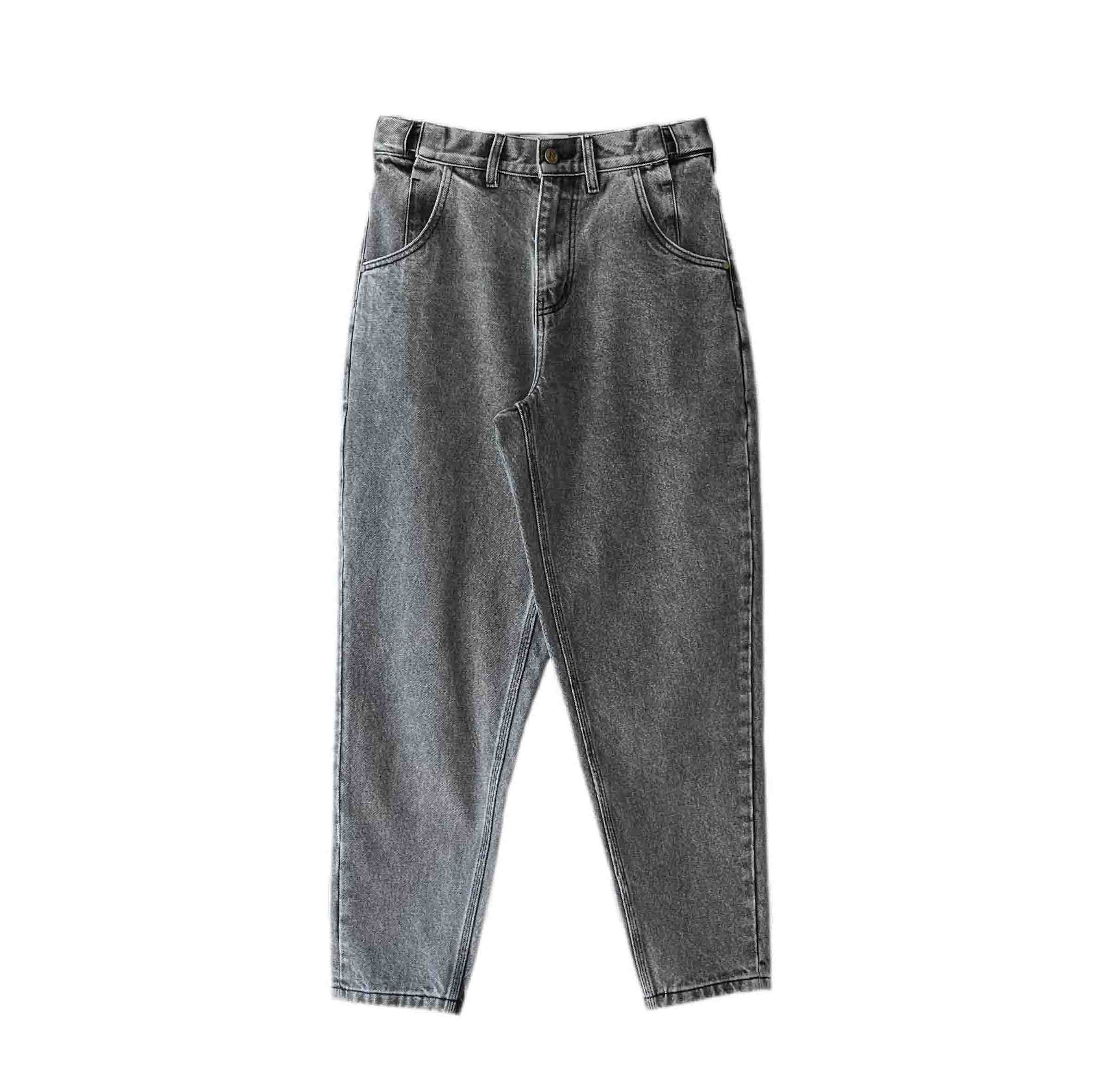 Waist: 29" x Inseam: 29" Black Tapered Standard Issue Denim Pants-1