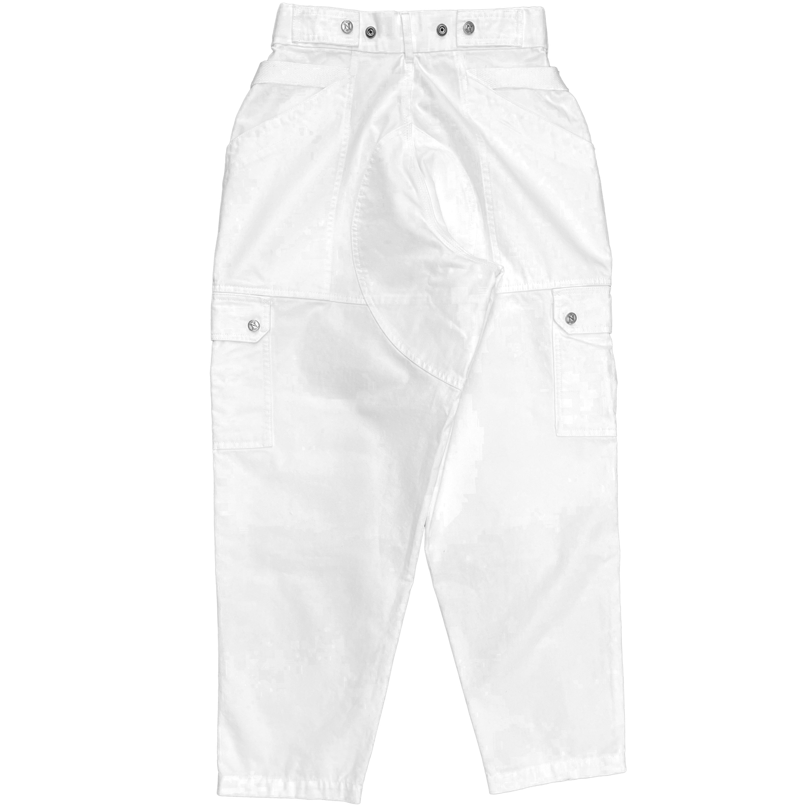 Painter's White Tapered Uniform Cargo Pants