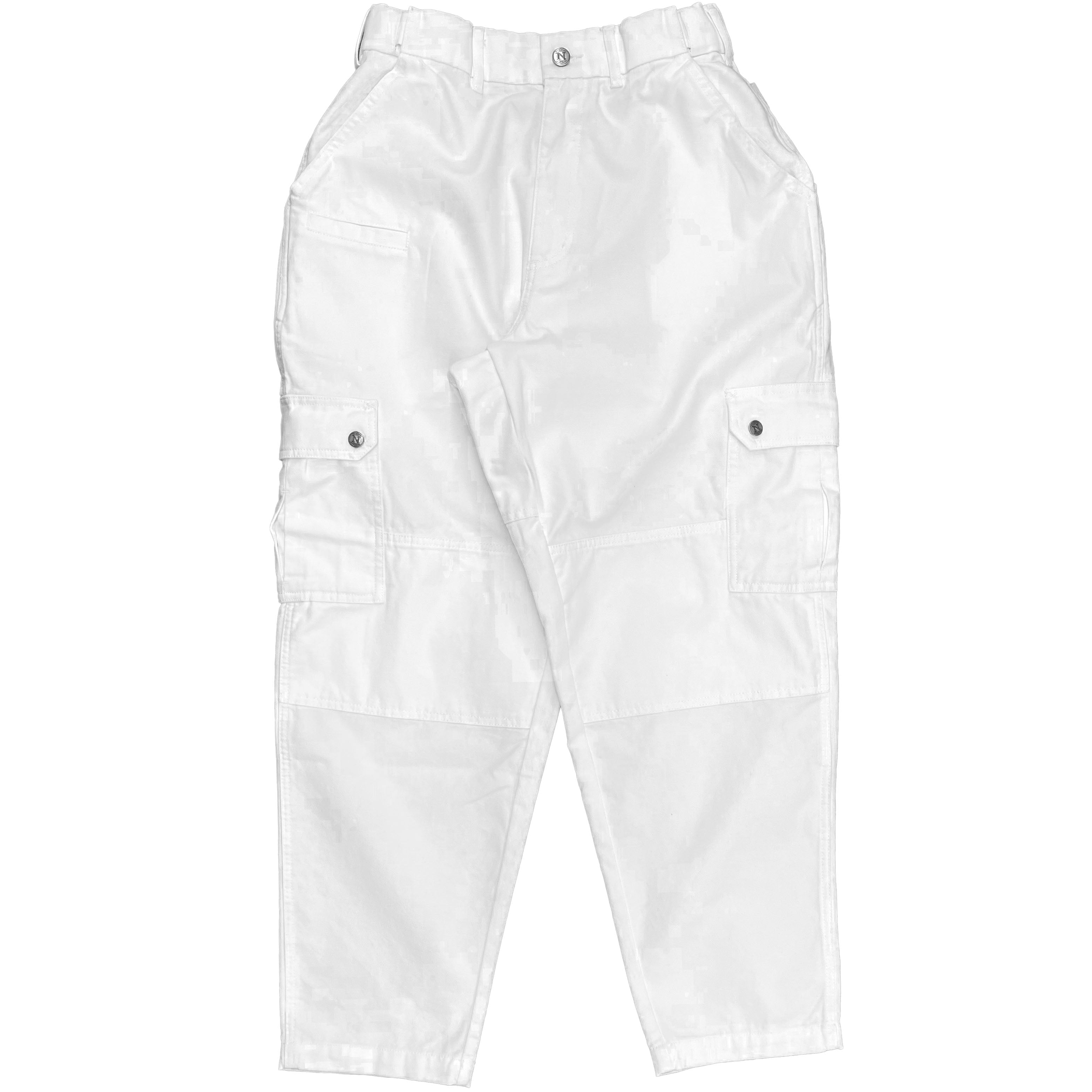 Painter's White Tapered Uniform Cargo Pants