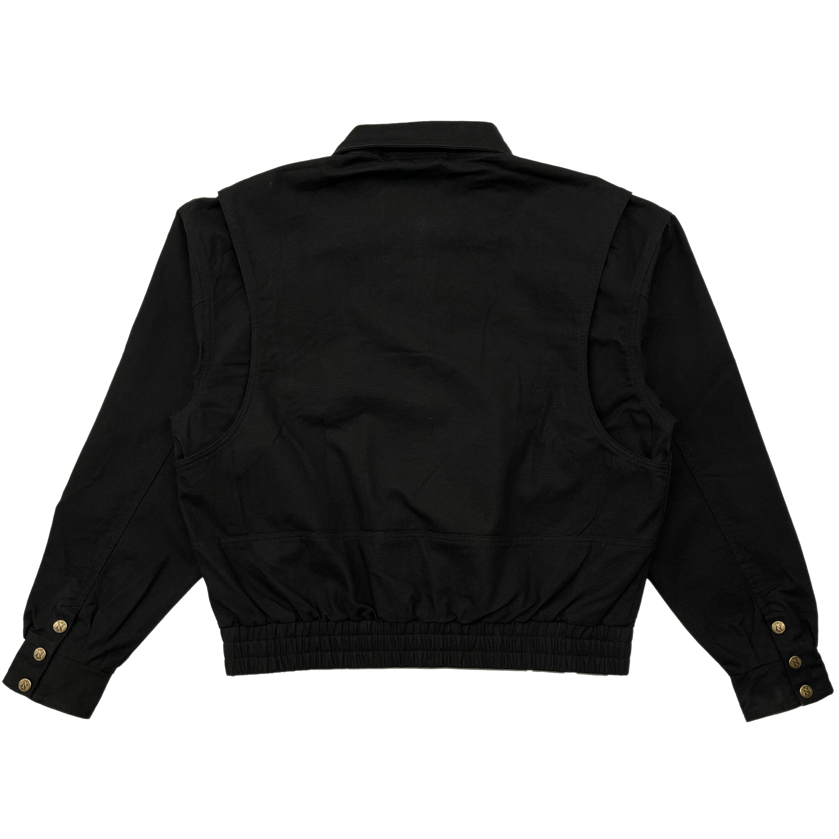 Black Uniform Cargo Jacket