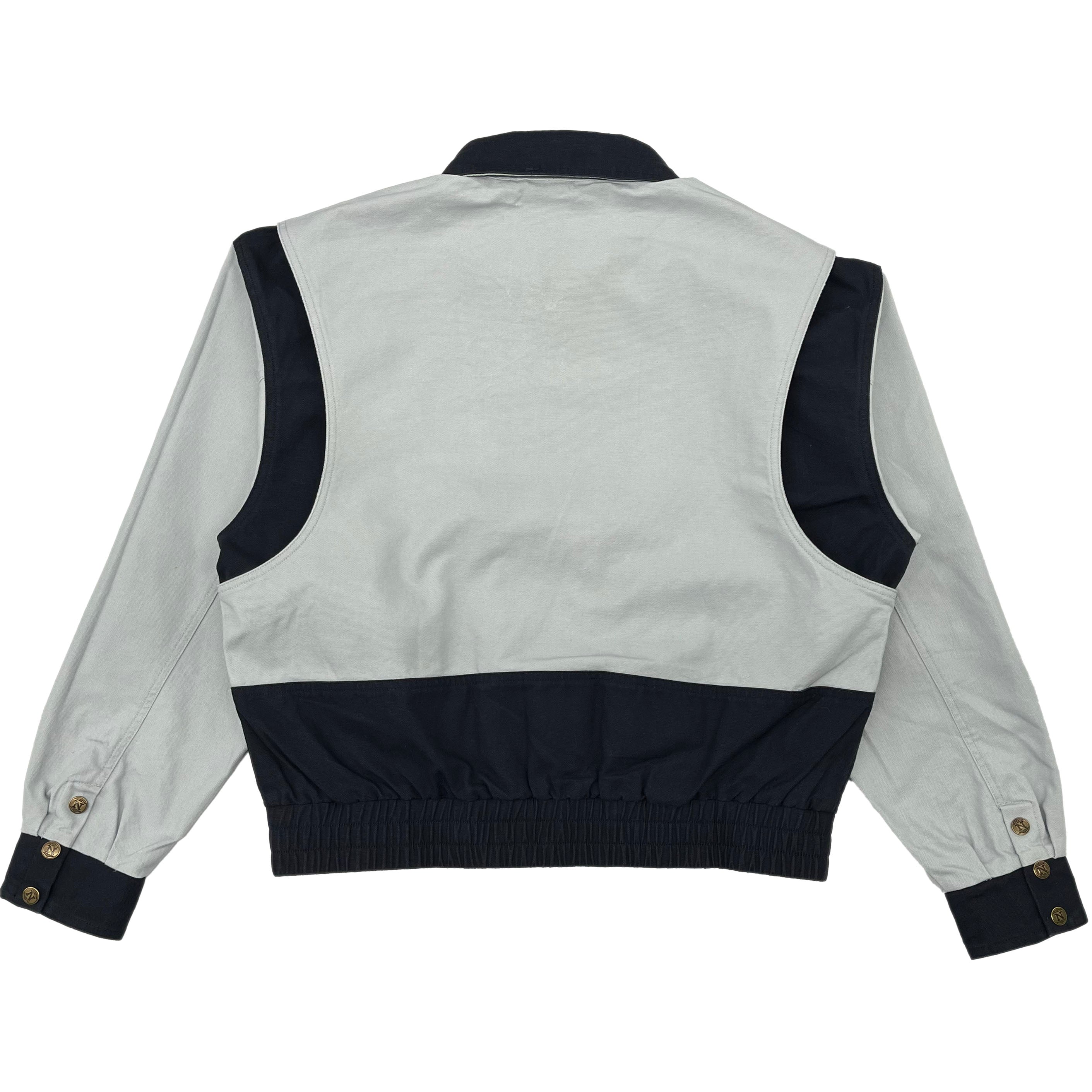 2-Tone Navy Uniform Cargo Jacket