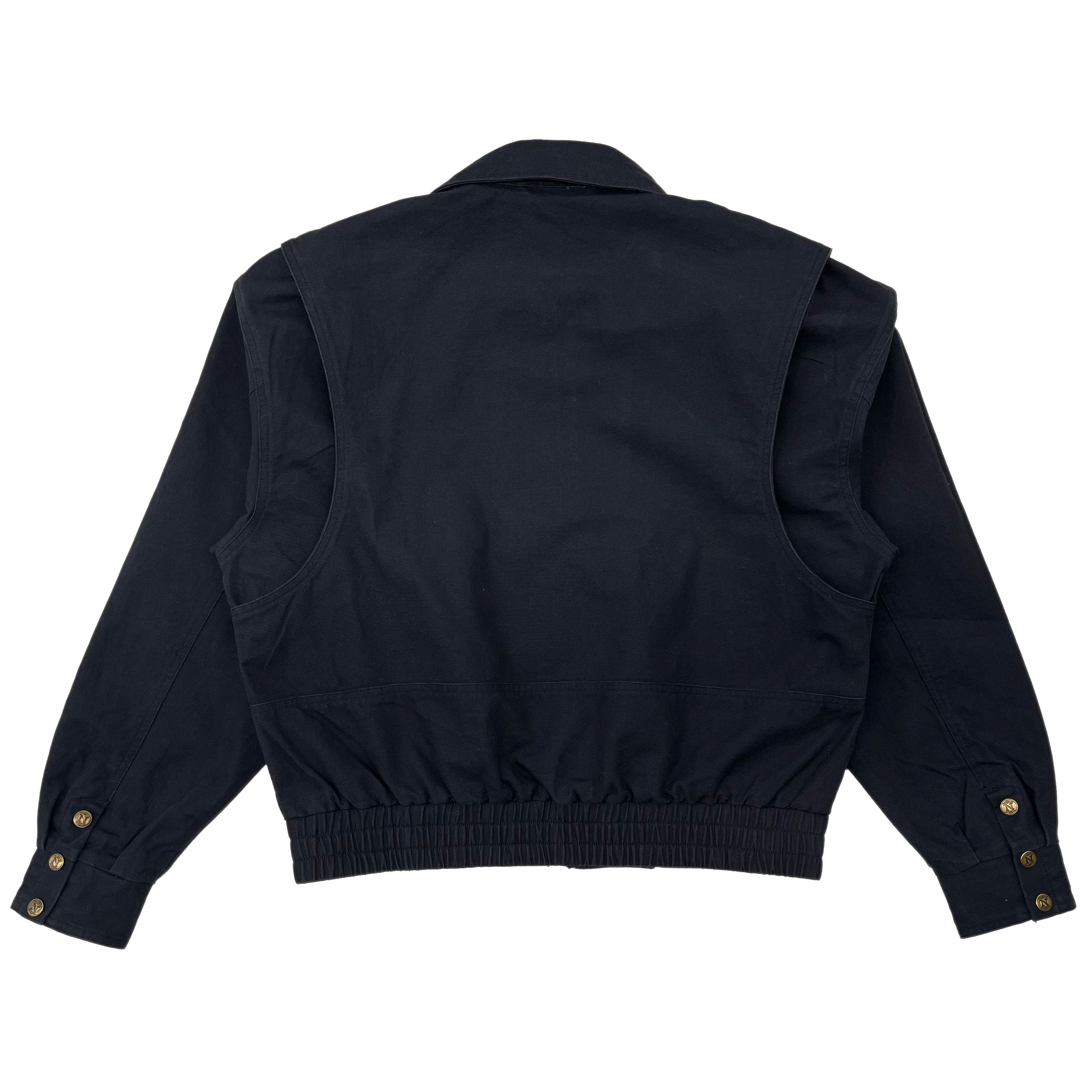 Navy Uniform Cargo Jacket