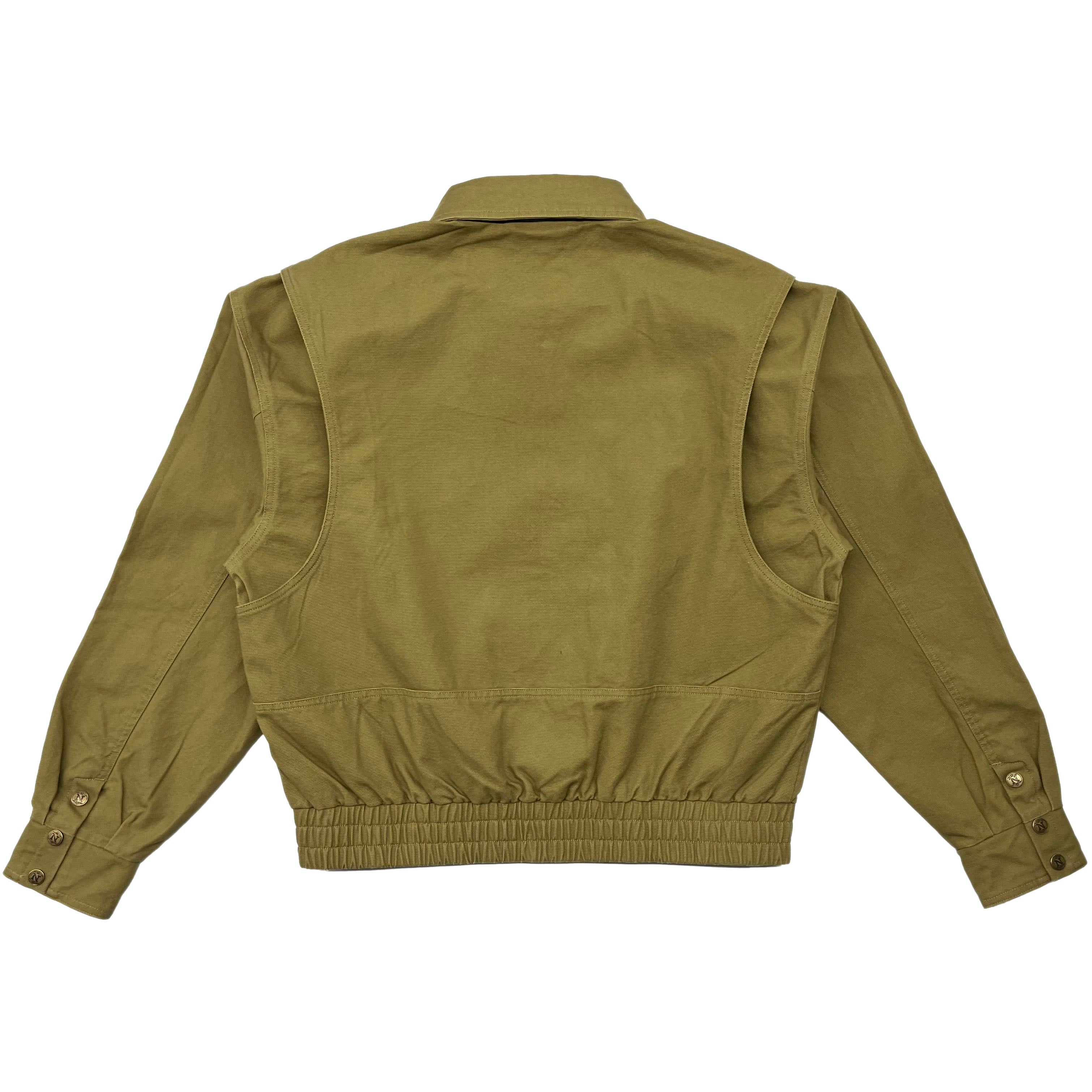Olive Uniform Cargo Jacket