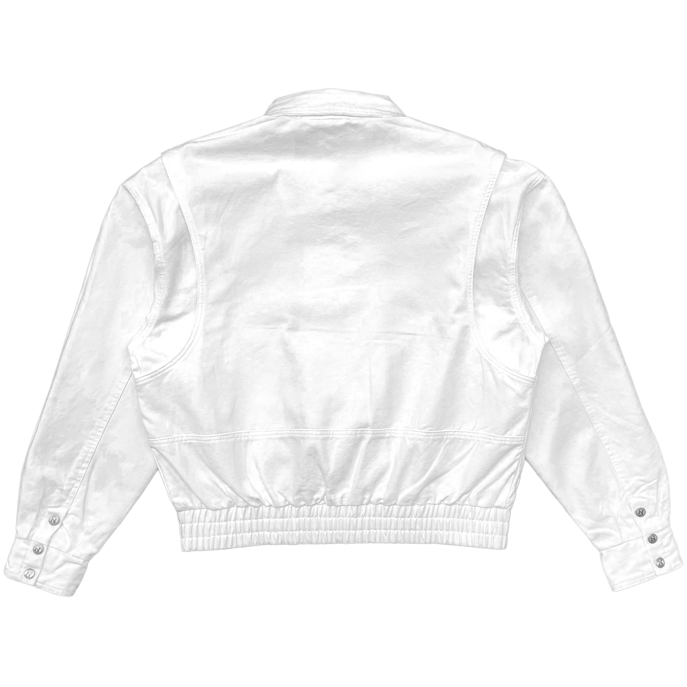 Painter's White Uniform Cargo Jacket