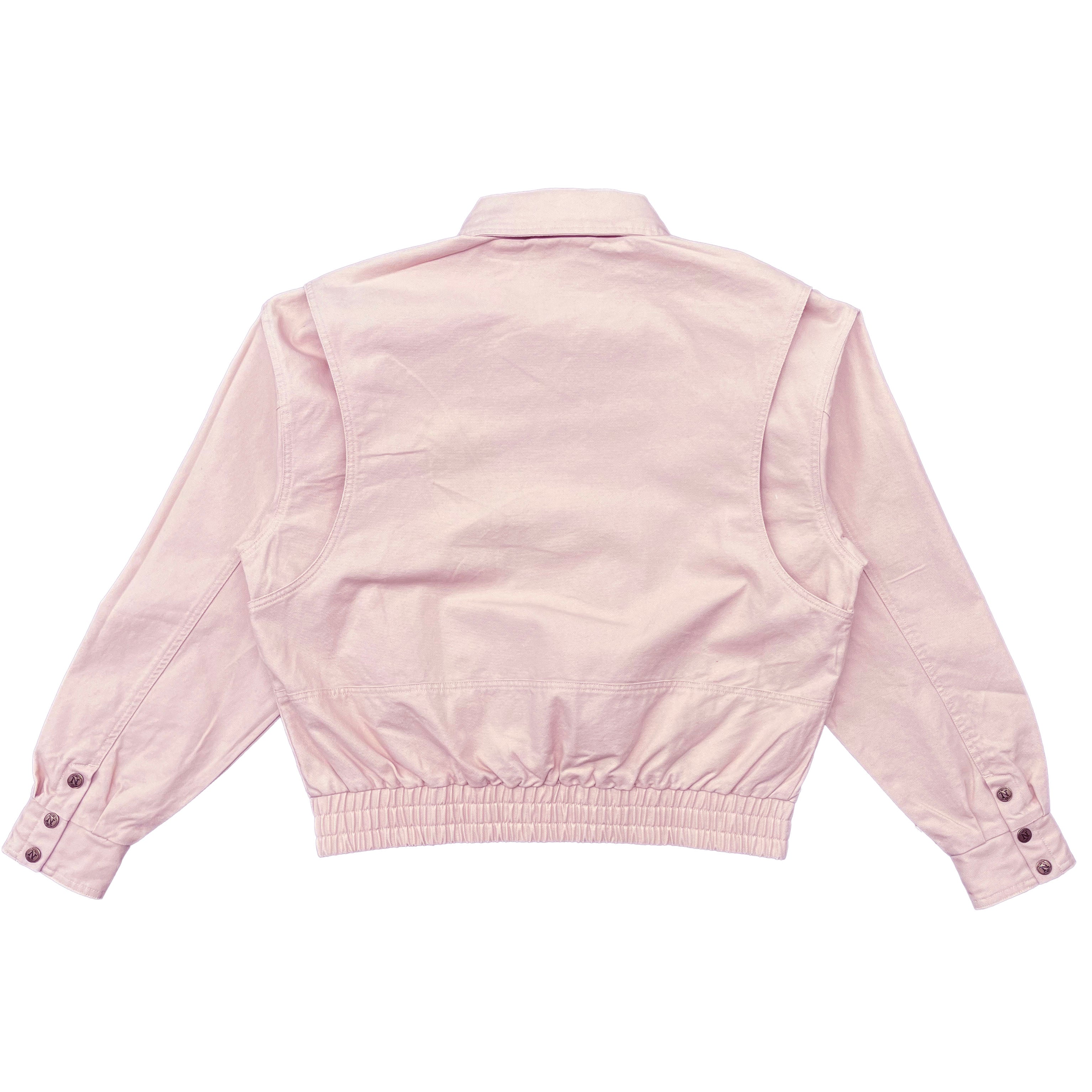 Pink Uniform Cargo Jacket