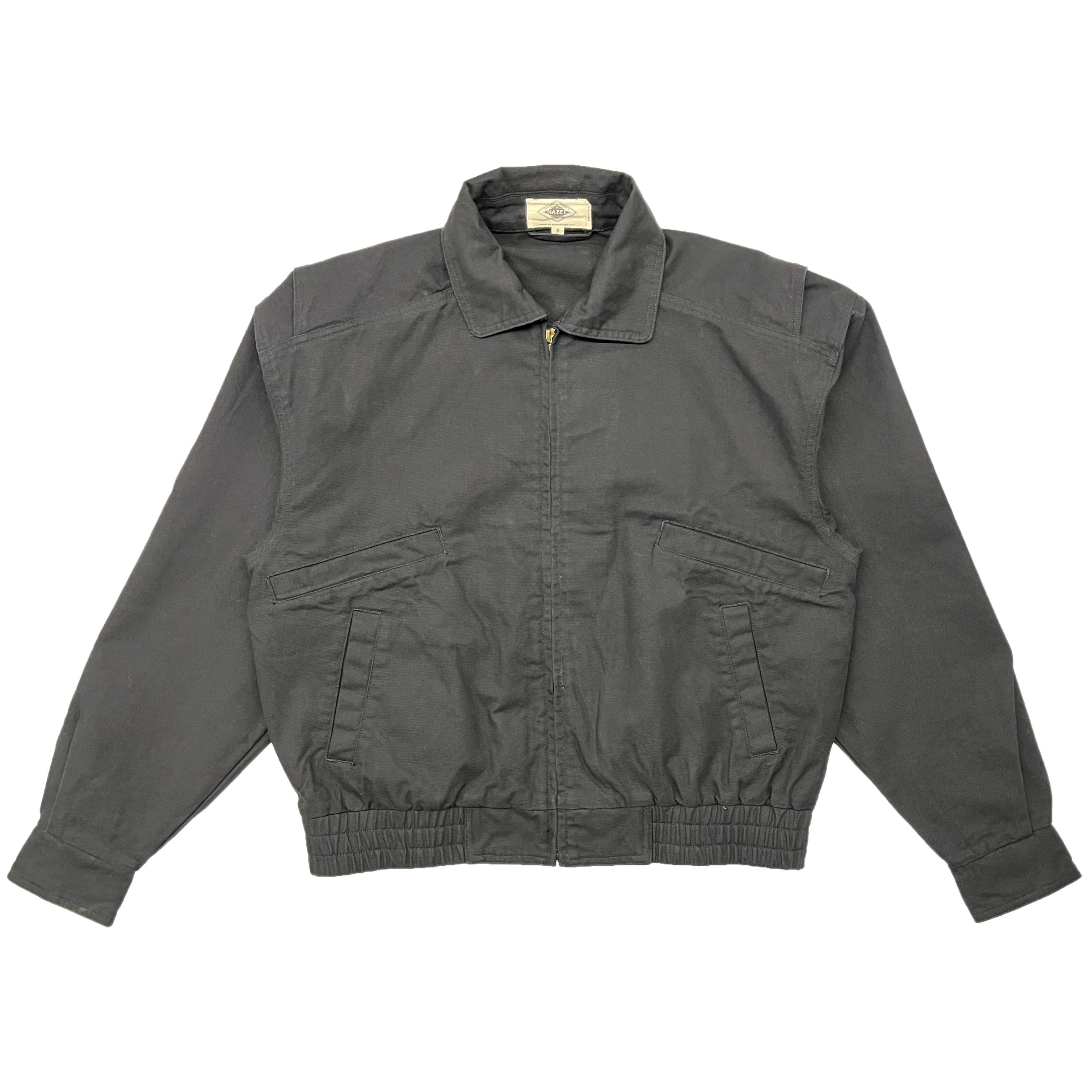 Dark Gray Uniform Cargo Jacket
