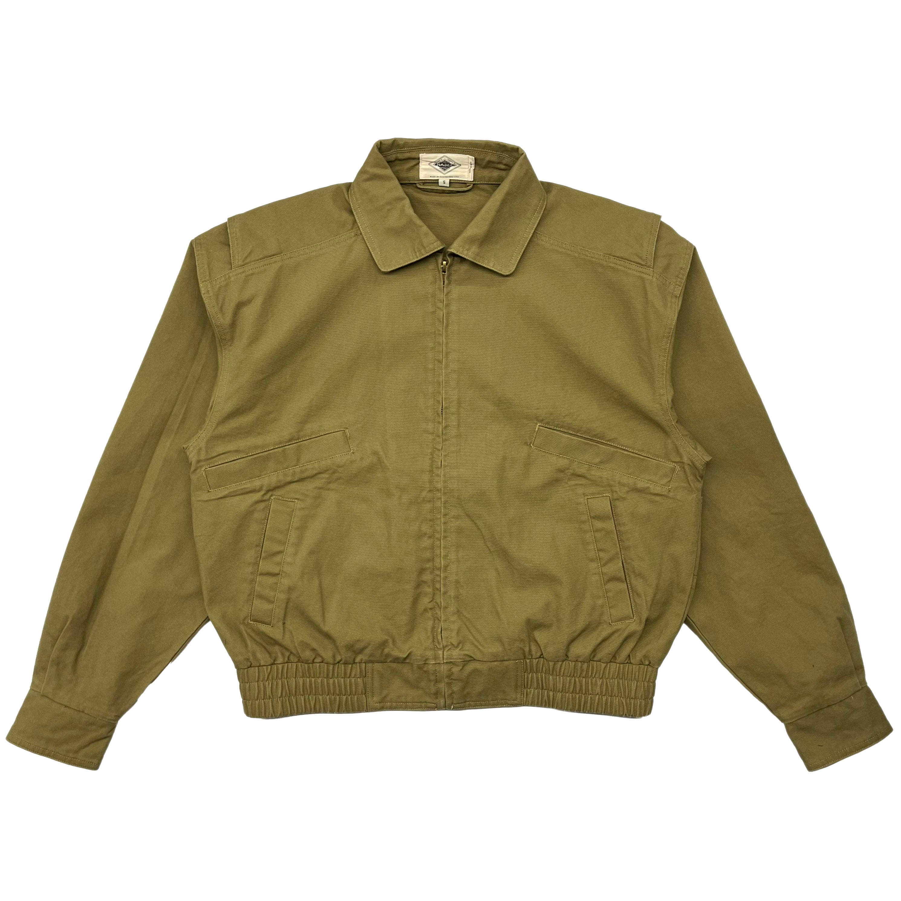 Olive Uniform Cargo Jacket